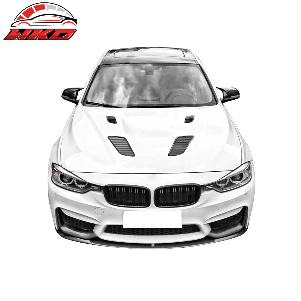 Fits 12-20 BMW F30 F31 F32 F33 F36 GT Type Front Hood Bonnet Vent Air Duct-Steel