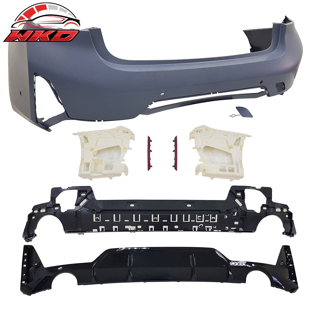 Wholesale 23-24 BMW G20 3-Series LCI & M340i M-Sport Rear Bumper Cover w/ Sensor Hole