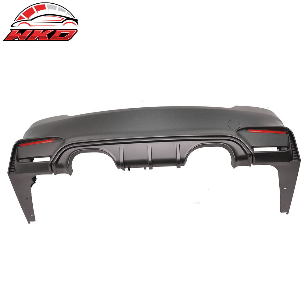 Fits 07-13 BMW E92 E93 3 Series Coupe M4 Style Rear Bumper Cover Conversion PP