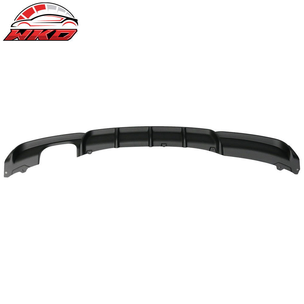 Wholesale 12-18 BMW F30 MT M Sport Rear Bumper Diffuser Twin Muffler Single Out