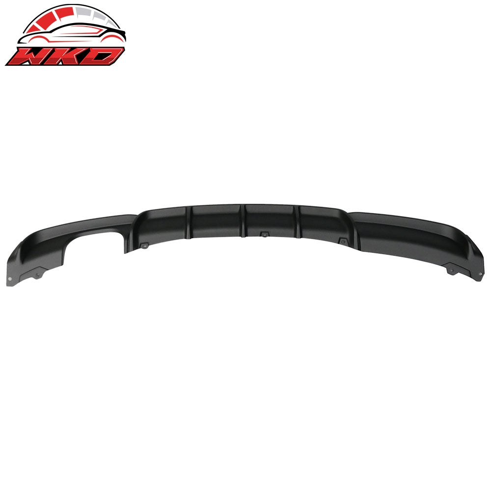 Wholesale 12-18 BMW F30 MT M Sport Rear Bumper Diffuser Twin Muffler Single Out