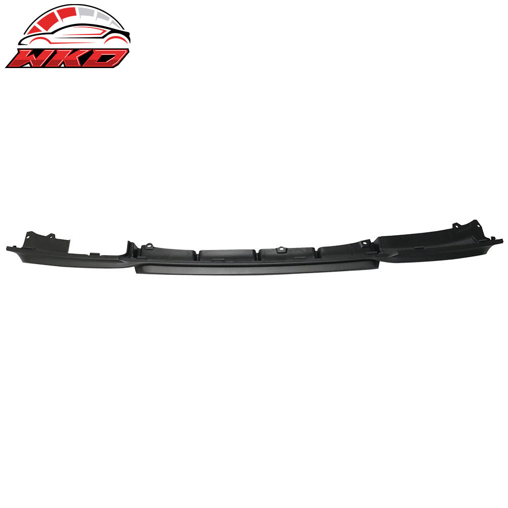 Fits 12-18 BMW F30 MT M Sport Rear Bumper Diffuser Twin Muffler Single Out