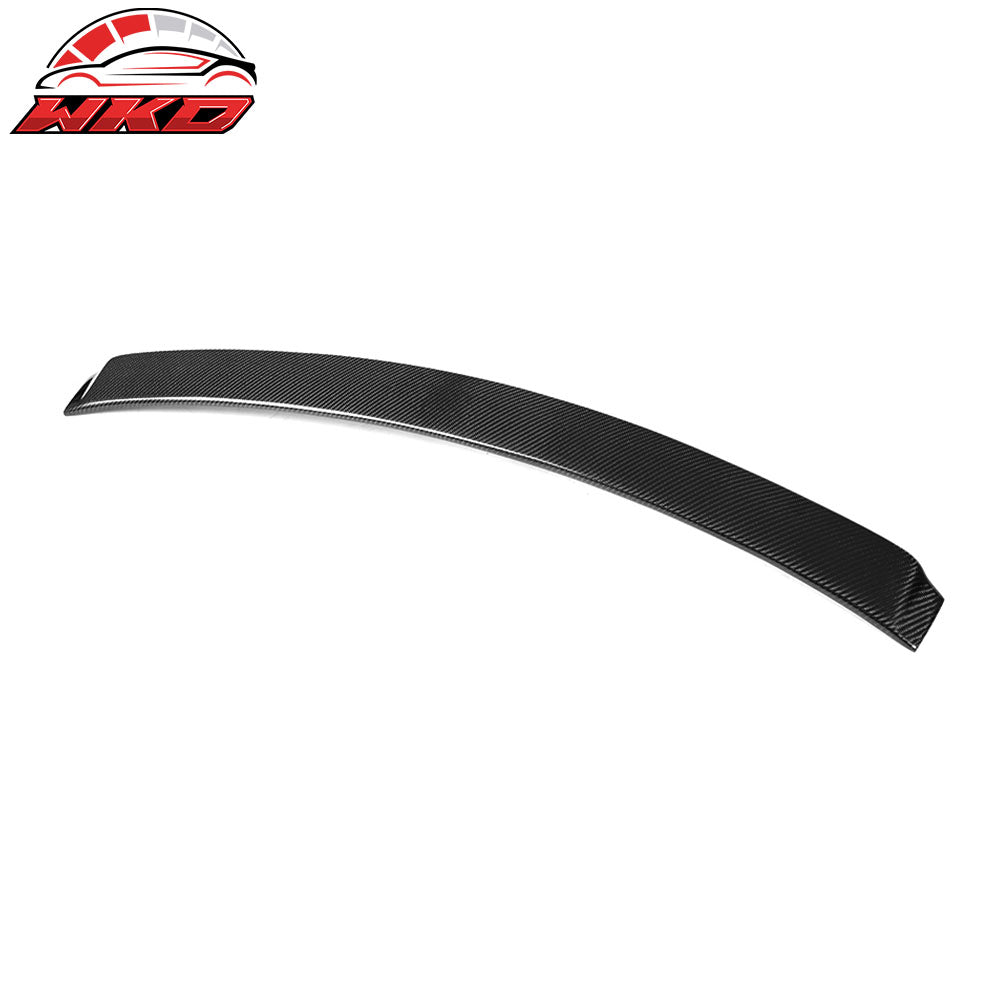 Fits 19-25 BMW G20 3-Series/G80 M3 IKON Style Roof Spoiler Carbon Fiber