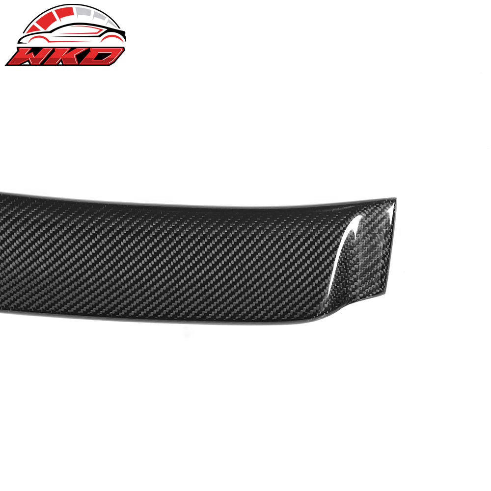 Fits 19-25 BMW G20 3-Series/G80 M3 IKON Style Roof Spoiler Carbon Fiber