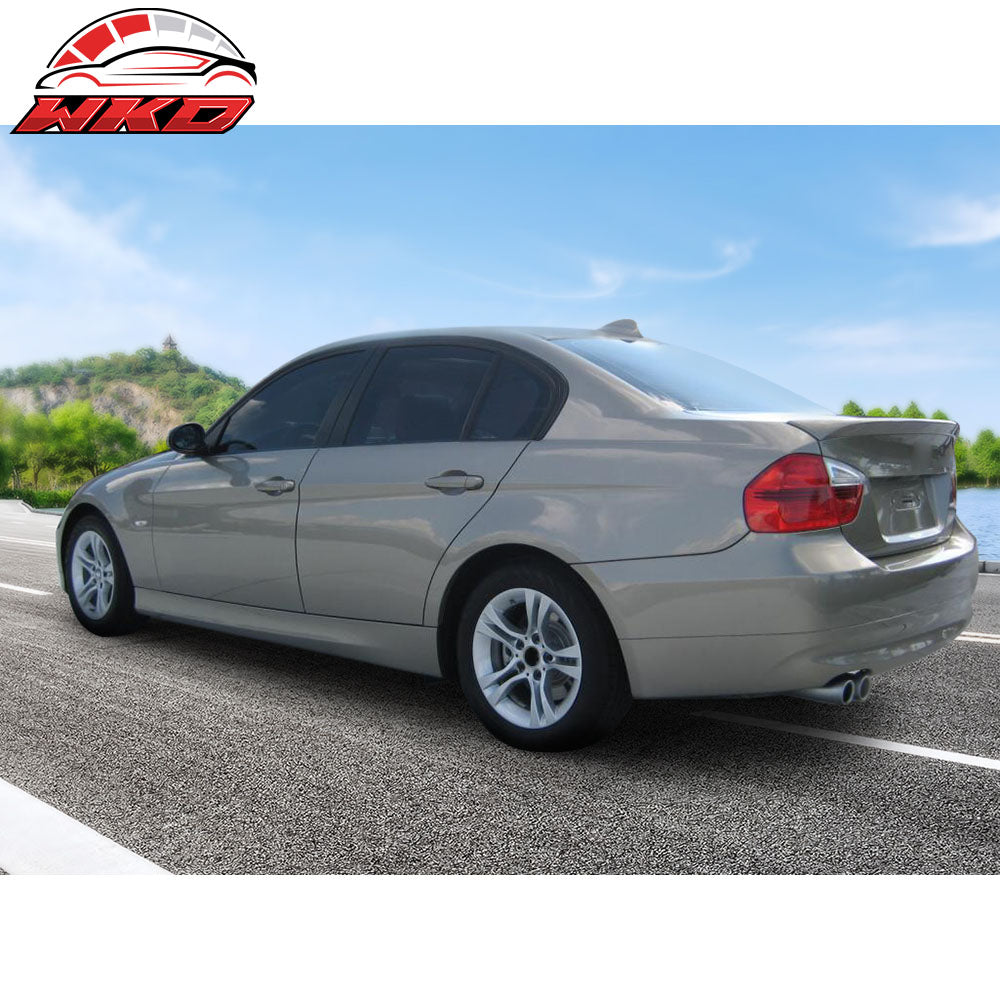 Fits BMW 06-11 E90 E91 3-Series Sedan MT Msport M3 Style Side Skirts Pair PP