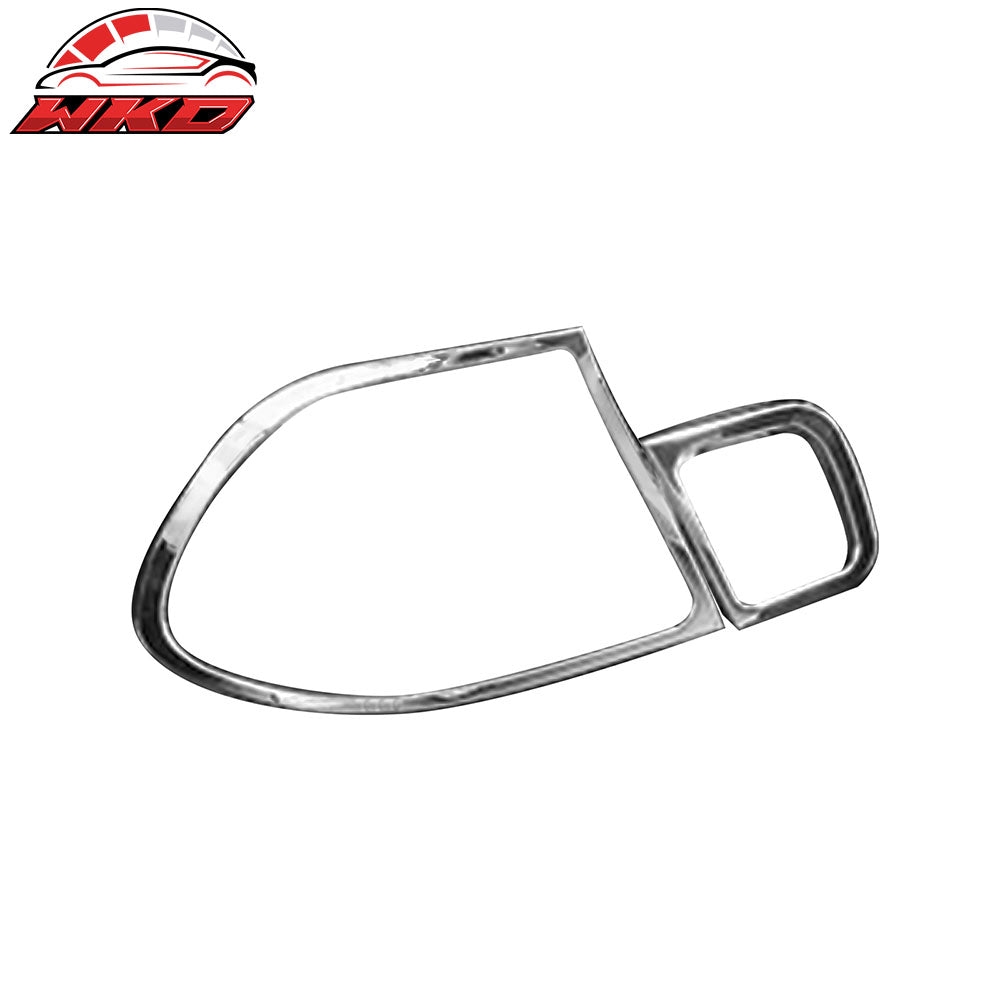 Wholesale 00-03 BMW E46 3-Series Coupe 2PCS Rear Tail Light Lamp Bezel Cover Chrome