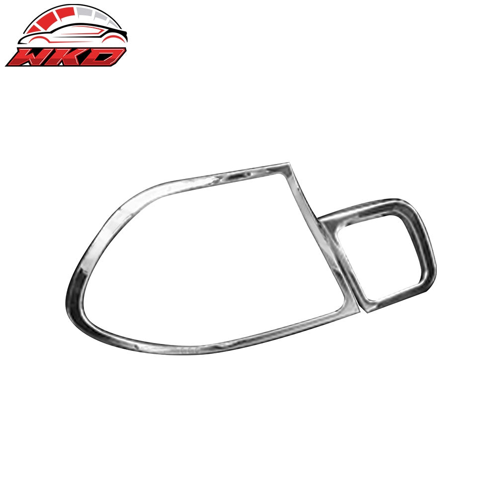 Wholesale 00-03 BMW E46 3-Series Coupe 2PCS Rear Tail Light Lamp Bezel Cover Chrome