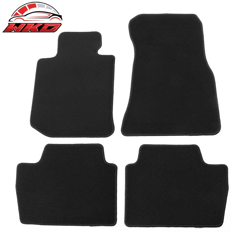 Wholesale 21-27 G22 4 Series Nylon Floor Mats Liner Black Front Rear Carpet Set FOR: (BMW)