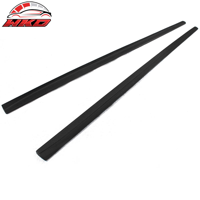 Wholesale 14-20 BMW 4-Series F32 F33 F36 MP Style 2PCS Side Skirts Matte Carbon Fiber