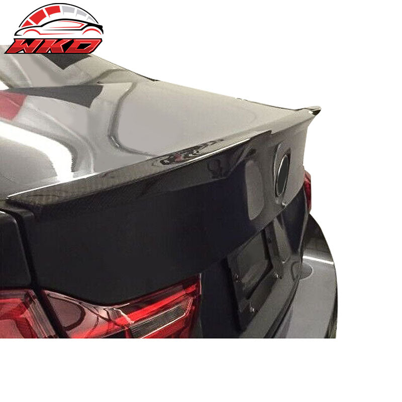 Fits 14-20 BMW F32 4 Series Coupe M4 Style Rear Trunk Spoiler Matte Carbon Fiber