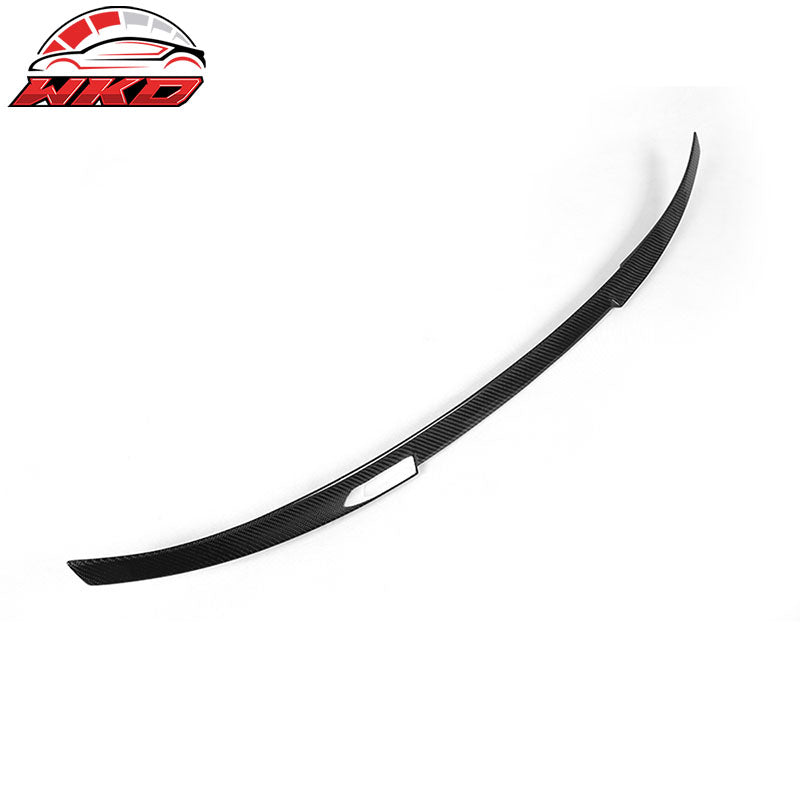 Fits 14-20 BMW F32 4 Series Coupe M4 Style Rear Trunk Spoiler Matte Carbon Fiber