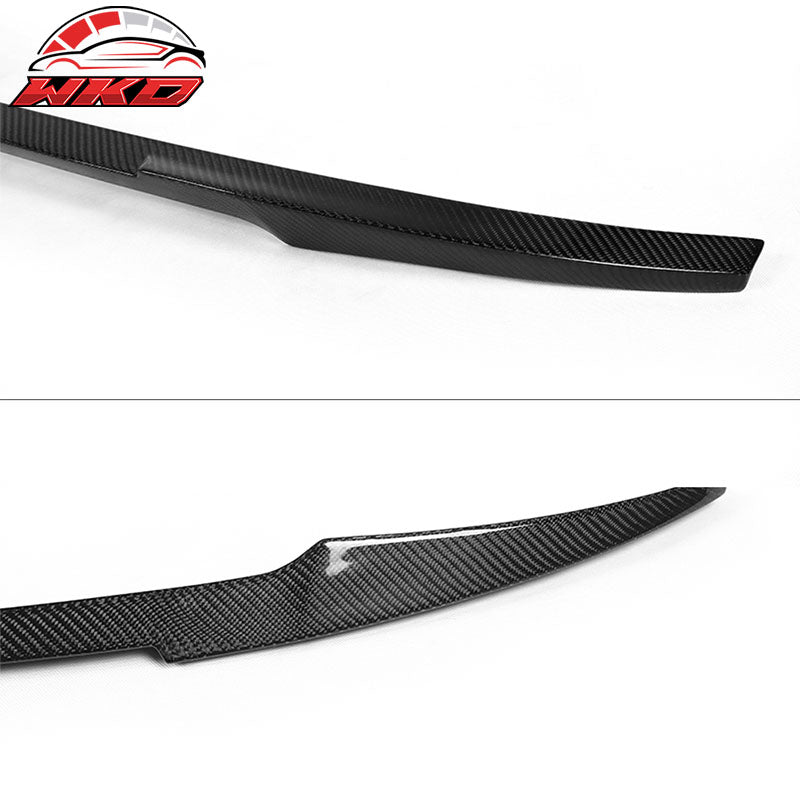 Fits 14-20 BMW F32 4 Series Coupe M4 Style Rear Trunk Spoiler Matte Carbon Fiber