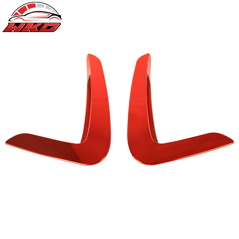 Fits 14-16 BMW 4-Series F32 F33 F36 Front Side Fender Air Flow Vent Painted #Red