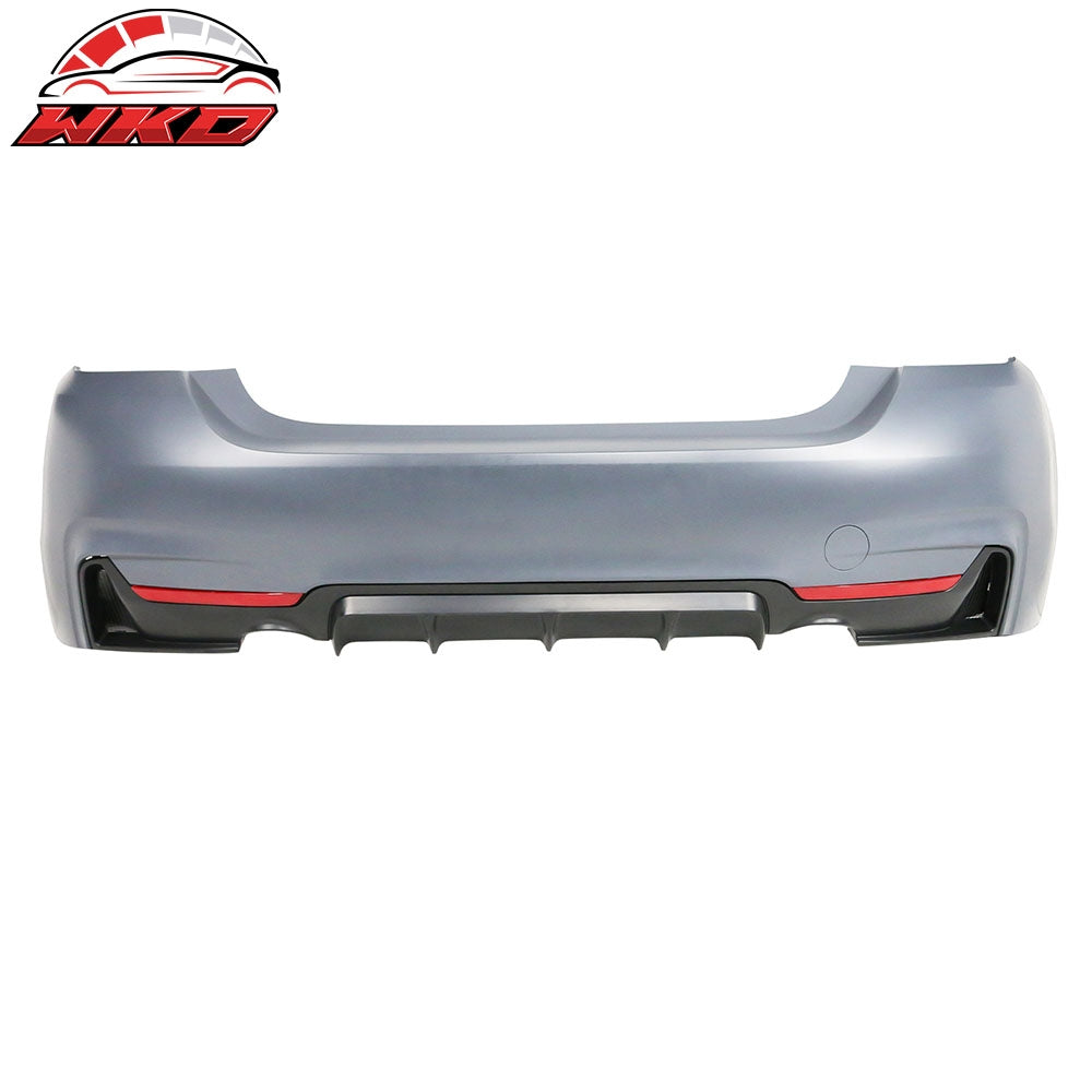 Wholesale 14-20 BMW F32 435i M-P Style Rear Bumper Cover Twin Dual Outlet - PP