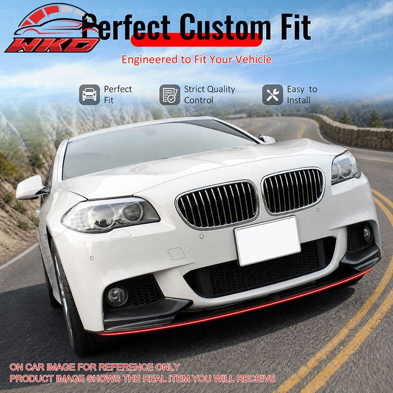 Wholesale 11-16 BMW 5 Series F10 M Sport Mtech MP Style Front Bumper Lip Gloss Black - Wikond Auto