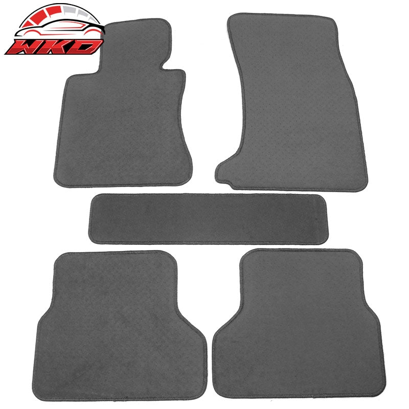 Wholesale 04-09 E60 5-Series 545i 550i Floor Mats Liner Nylon Gray Carpet 5PC FOR: (BMW)