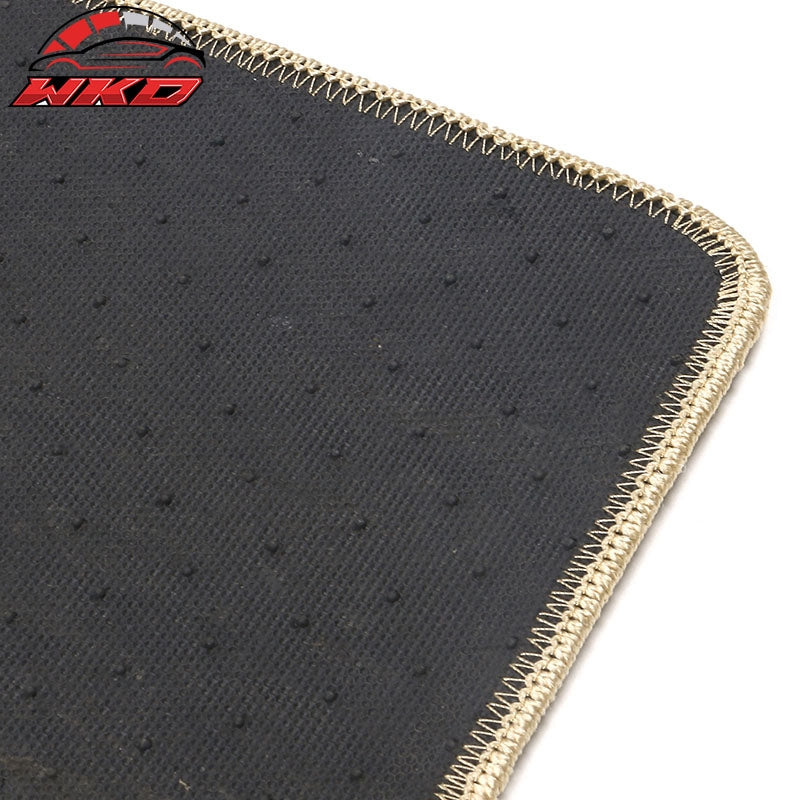 11-16 F10 5-Series Floor Mats Liner Front Rear Nylon Beige Carpet 4PC FOR: (BMW)