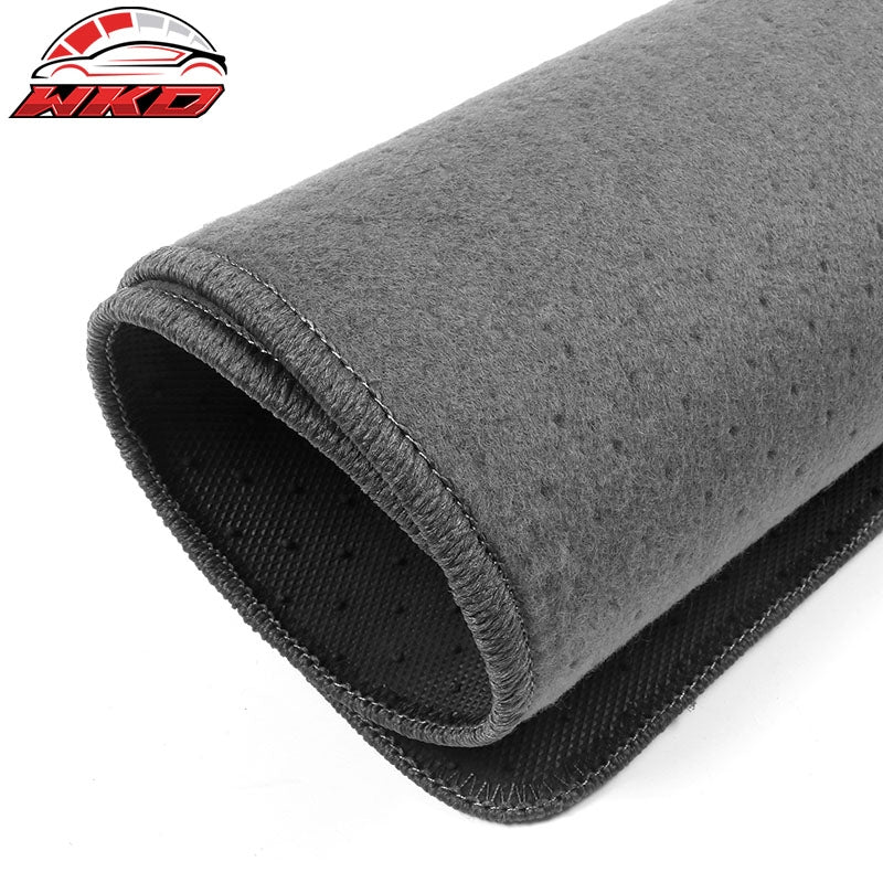 11-16 F10 5-Series 4PCS Floor Mats Liner Front Rear Nylon Grey Carpet FOR: (BMW)