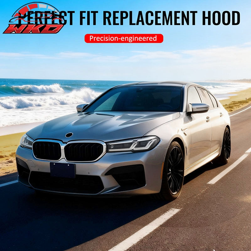 Fits 17-23 BMW 5 Series G30& F90 M5 Aluminum Front Hood - M5 Competition Style
