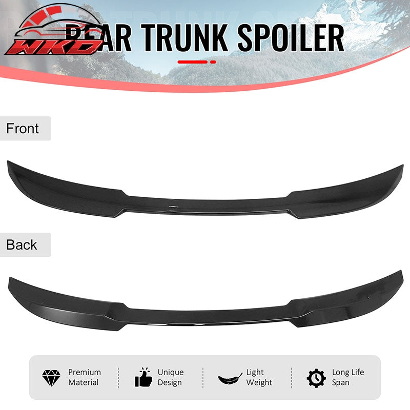 Wholesale 17-23 BMW 5 Series G30 F90 M5 IKON Style Trunk Spoiler Wing Gloss Black ABS - Wikond Auto