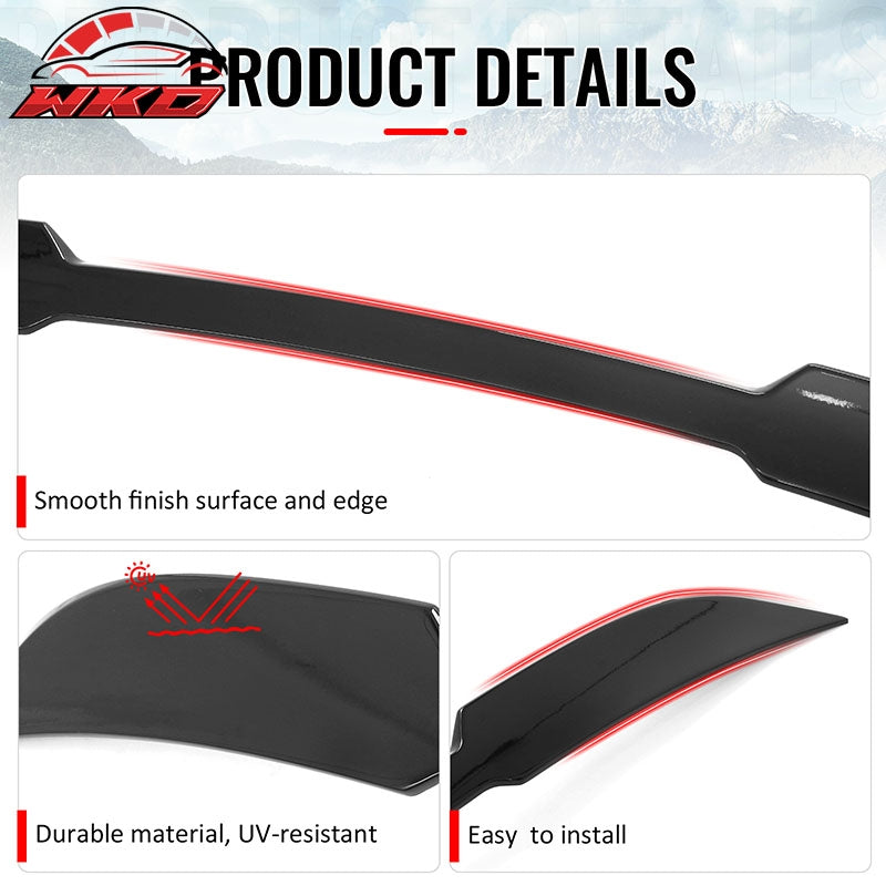 Wholesale 17-23 BMW 5 Series G30 F90 M5 IKON Style Trunk Spoiler Wing Gloss Black ABS - Wikond Auto