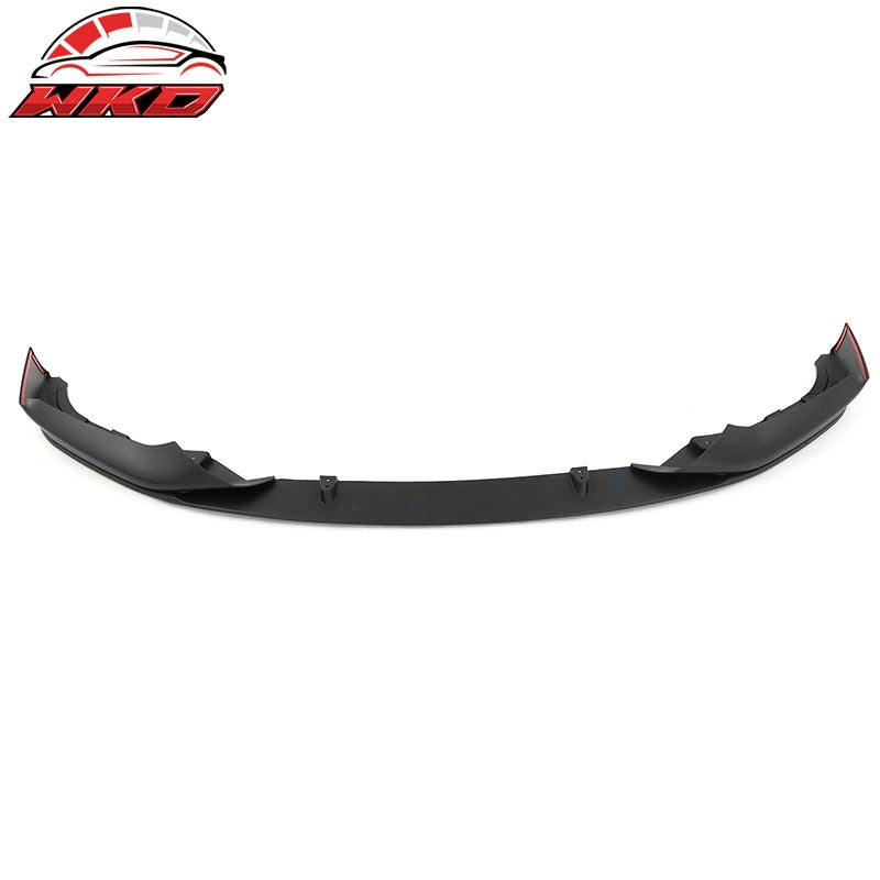 Fits 17-20 BMW 5 Series G30 MP Style Front Bumper Lip Spoiler Unpainted PP