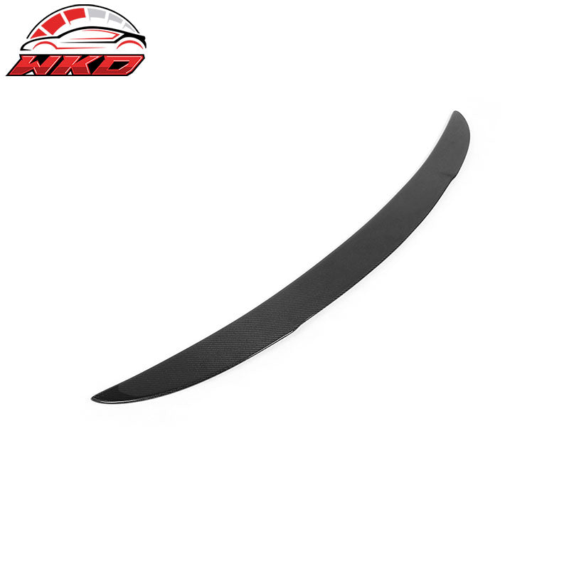 Fits 11-16 BMW 5 Series F10 & M5 AK Style Trunk Spoiler Matte Carbon Fiber CF
