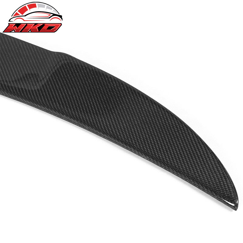 Fits 11-16 BMW 5 Series F10 & M5 AK Style Trunk Spoiler Matte Carbon Fiber CF