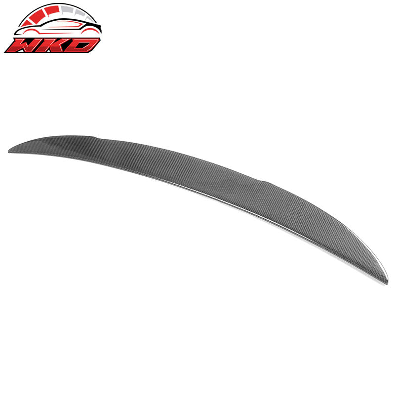 Fits 11-16 BMW 5 Series F10 M5 AK Rear Trunk Spoiler Carbon Fiber
