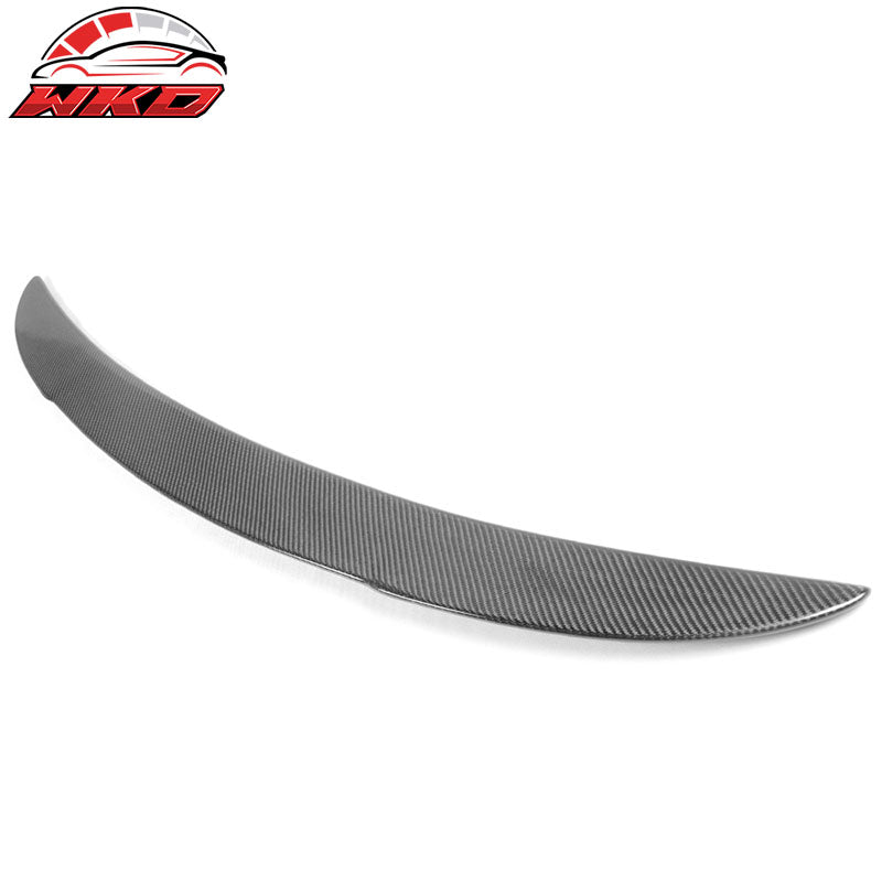Fits 11-16 BMW 5 Series F10 M5 AK Rear Trunk Spoiler Carbon Fiber