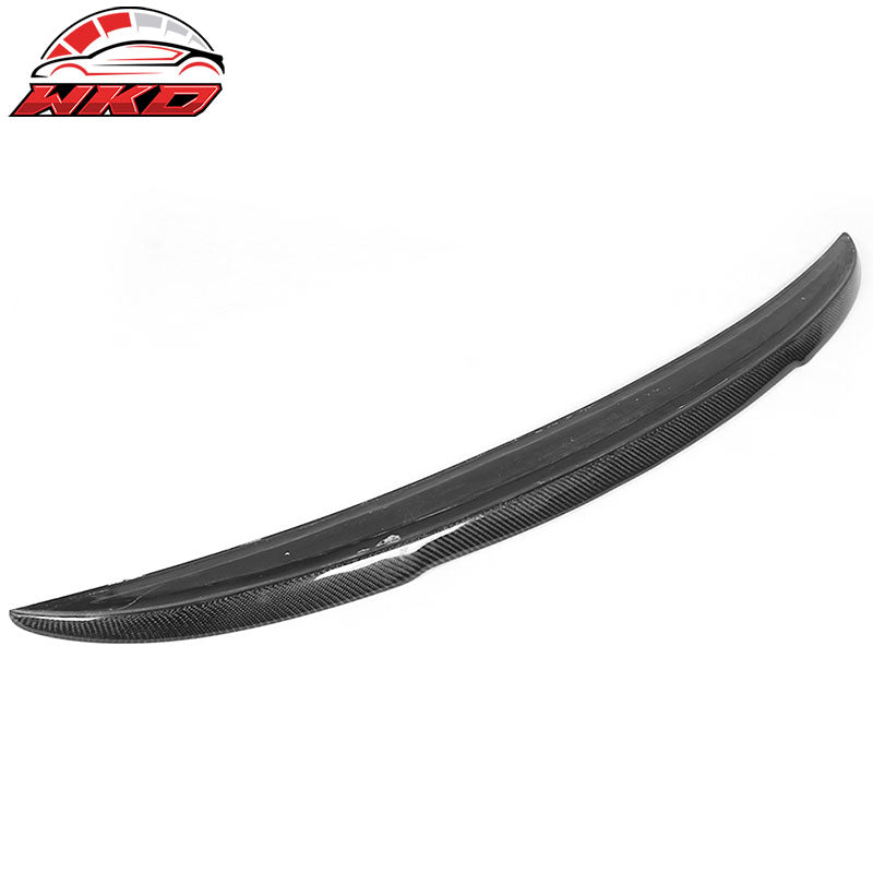 Fits 11-16 BMW 5 Series F10 M5 AK Rear Trunk Spoiler Carbon Fiber