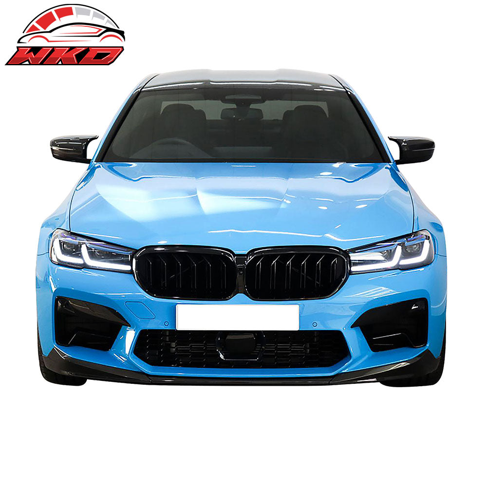 For 17-20 BMW G30 G31 5-Series CS Style Front Bumper Cover Conversion W/ 3PC Lip