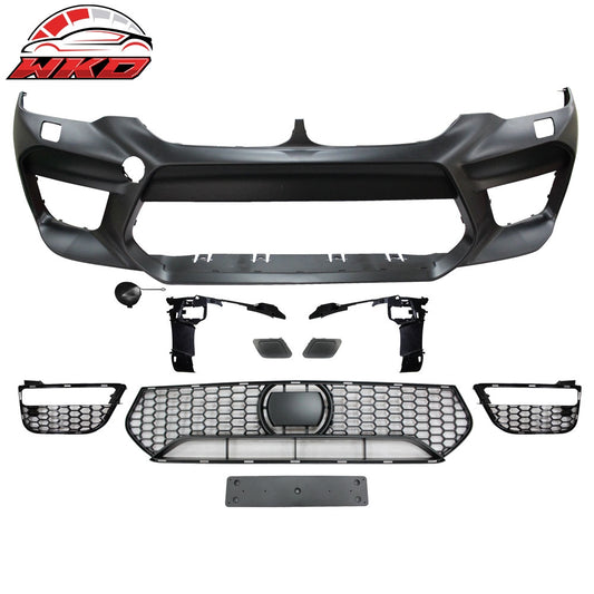 Wholesale 17-20 BMW G30 5 Series Sedan M5 Style Front Bumper Conversion w/ Fog Cover - Wikond Auto