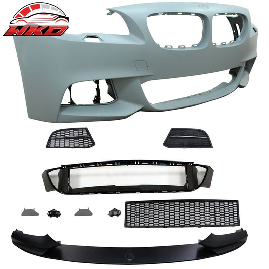 Wholesale 11-16 BMW F10 5 Series LCI MP Style Front Bumper Cover w/ Grille + Lip