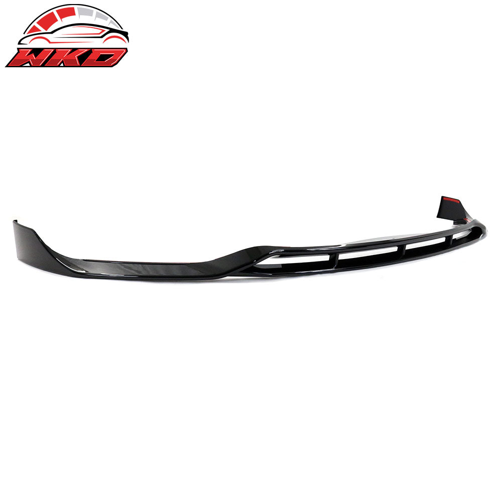 Fits 21-23 BMW G30 G31 LCI 5-Series Front Bumper Lip Gloss Black Chin Spoiler