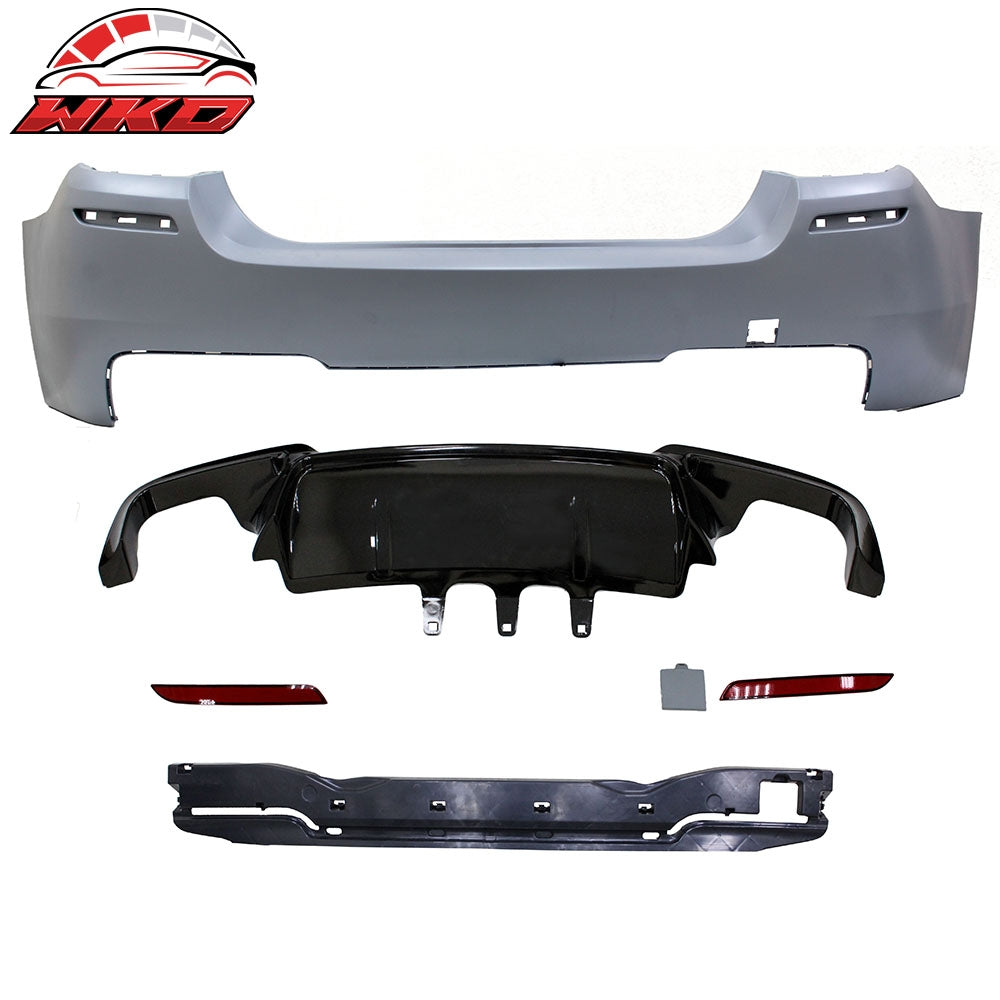 Wholesale 11-16 BMW F10 M5 Style Rear Bumper Conversion W/ Twin Outlet Kits