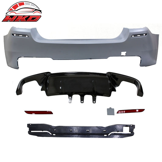 Wholesale 11-16 BMW F10 M5 Style Rear Bumper Conversion W/ Twin Outlet Kits