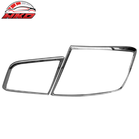 Wholesale 11-13 BMW F10 5 Series 4PC Rear Tail Light Lamp Bezel Cover Trim ABS Chrome