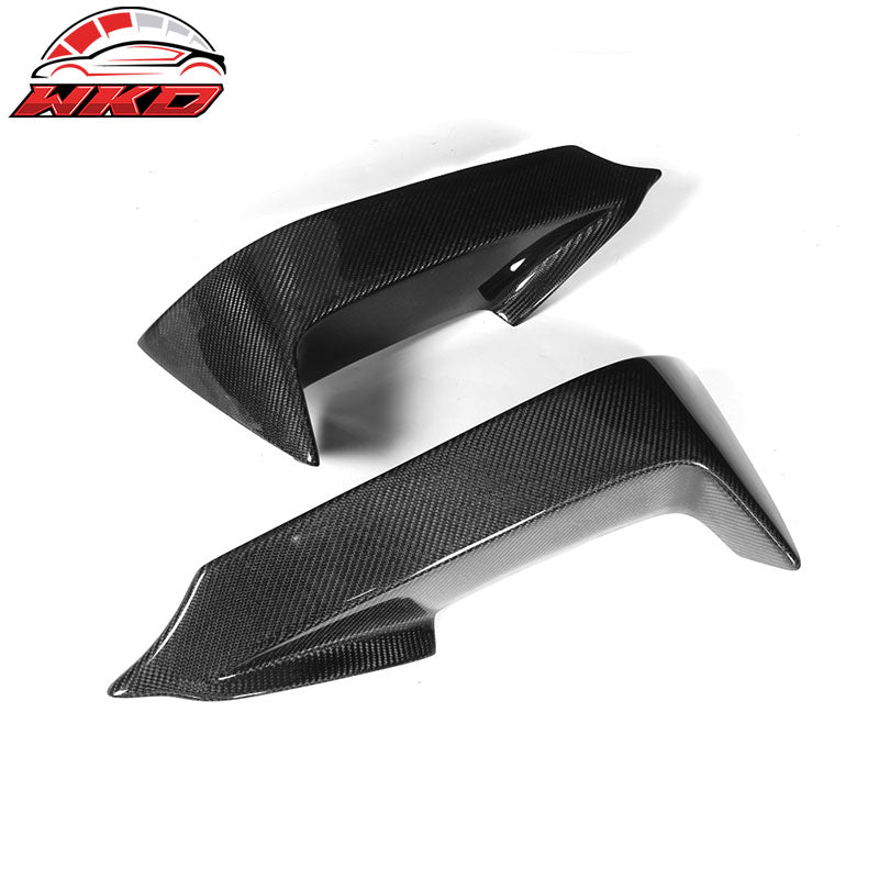 Fits 12-17 BMW 6 Series F12 F13 M Sport P Style Front Bumper Lip + Splitters CF