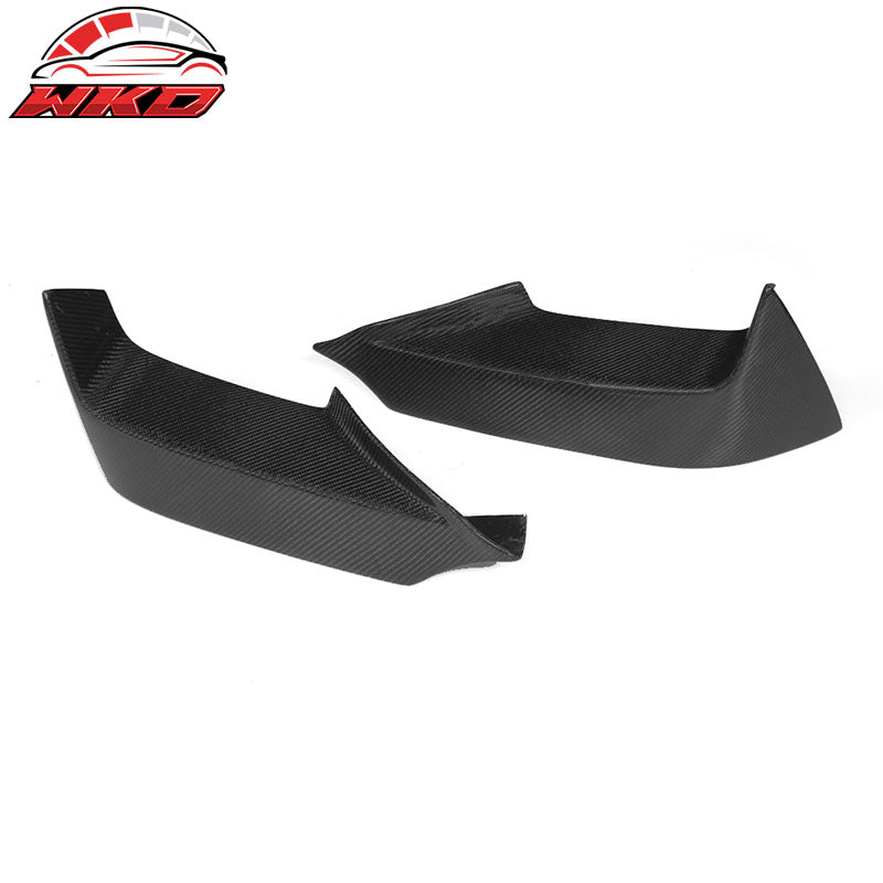 Wholesale 12-17 BMW F12 F13 MP Style Front Bumper Lip Splitters Matte Carbon Fiber