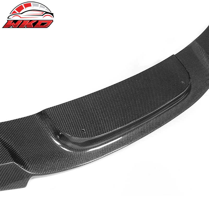 Fits 12-17 BMW F06 F12 F13 6-Series M-Sport M-Tech V Style Front Bumper Lip CF