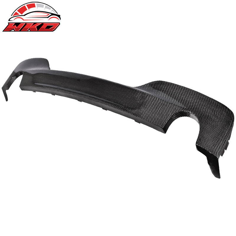 Fits 12-17 BMW F12 F13 640i MT M Sport OE Style Rear Diffuser Matte Carbon Fiber