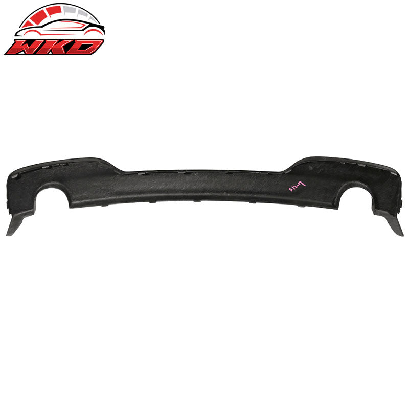 Fits 12-17 BMW F12 F13 640i MT M Sport OE Style Rear Diffuser Matte Carbon Fiber