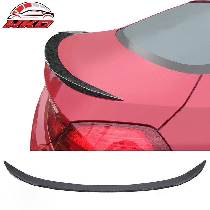 Fits 12-18 BMW F13/13-19 F06 6 Series Trunk Spoiler V Style Forged Carbon Fiber