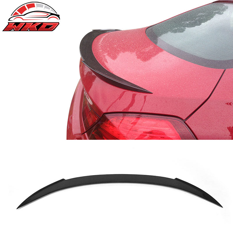 Fits 12-18 BMW F13/13-19 F06 6 Series Trunk Spoiler Wing V Style Carbon Fiber
