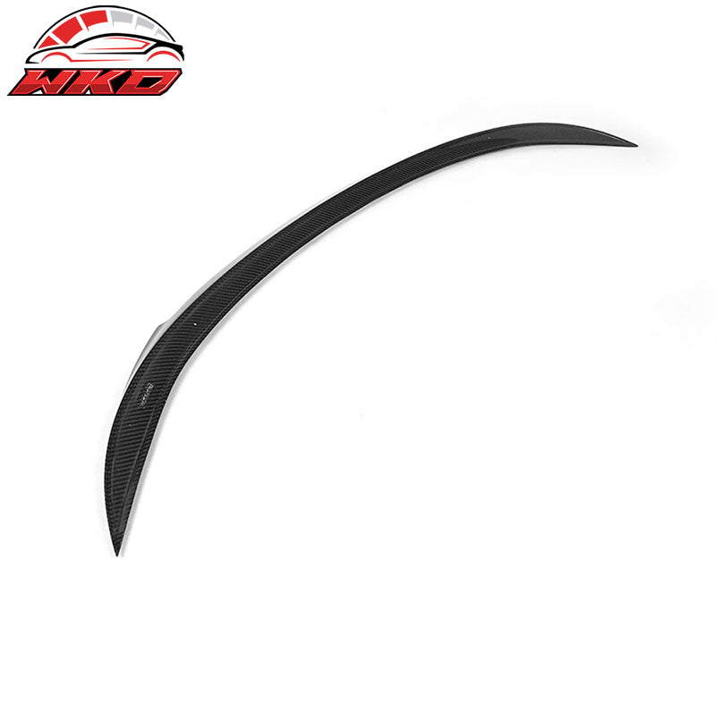 Fits 12-18 BMW F13/13-19 F06 6 Series Trunk Spoiler Wing V Style Carbon Fiber