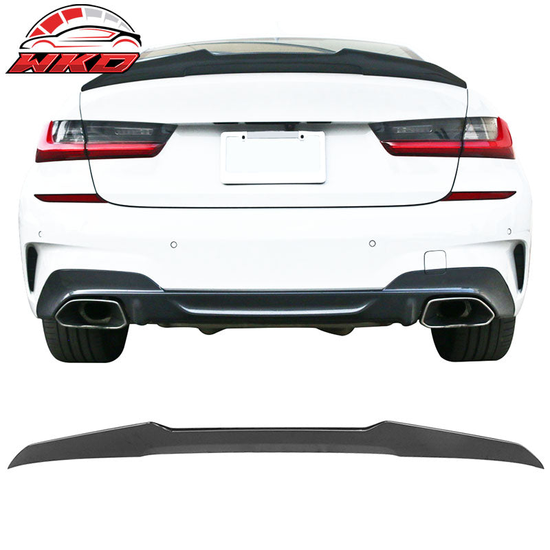 Fits 19-26 BMW G20 G80 3 Series Sedan PSM Style Duckbill Trunk Spoiler Unpainted