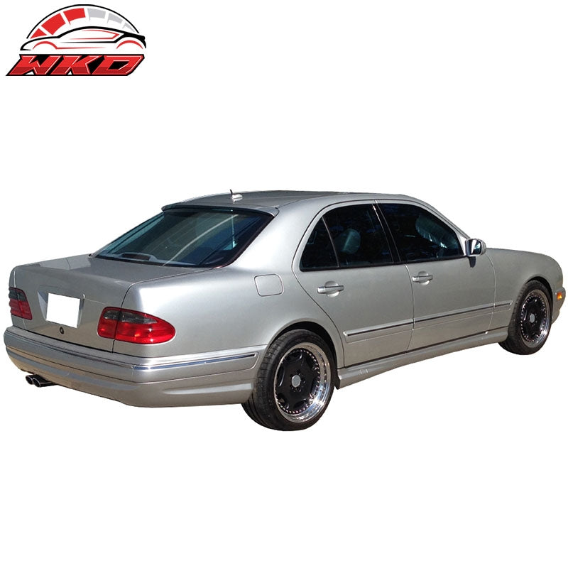 Fits 95-01 Benz E-Class W210 Sedan L Type Rear Roof Spoiler Wing ABS Unpainted