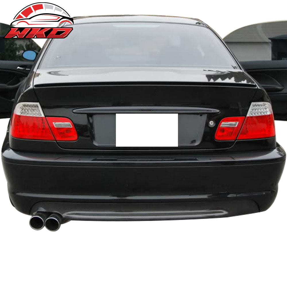 Fits 99-05 BMW E46 3 Series 4Dr MT M Sport PP Rear Bumper Cover