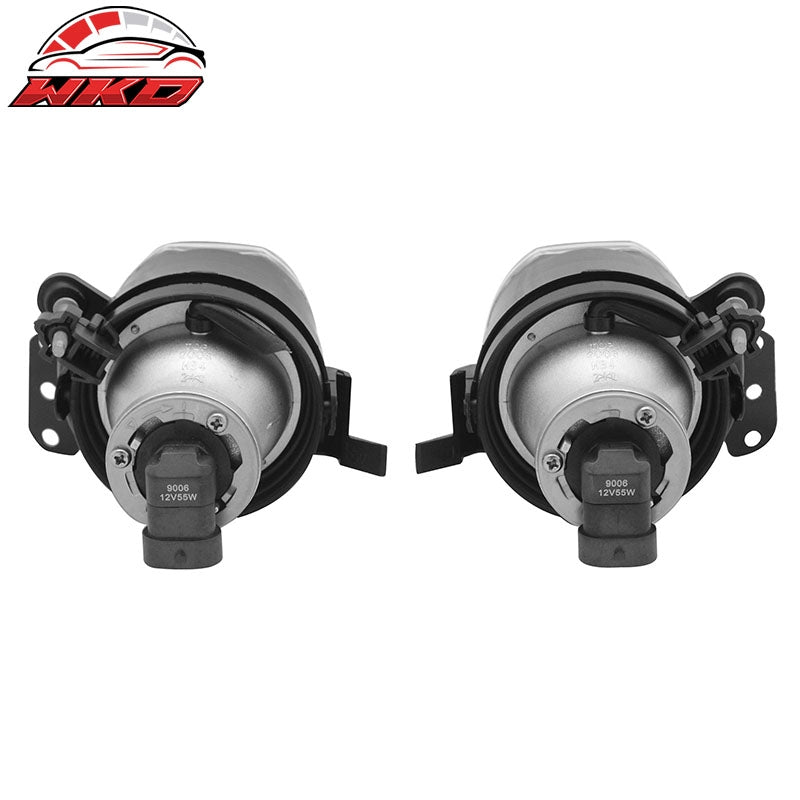 Fits 04-07 BMW E60 5 Series Front Bumper Fog Lights Lamp Clear Lens Assembly